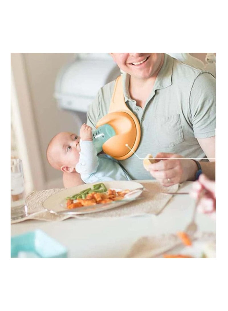 أمم حامل زجاجة حر اليدين تغذية طفلك بسهولة وبشكل مريح تبسيط وقت التغذية مع حامل زجاجة خالية اليدين مبتكرة الافتراضي - Image 3