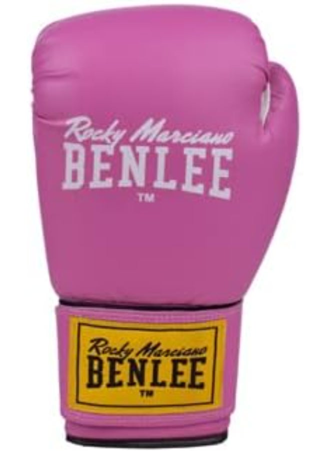 Benlee A. Leather Boxing Gloves 10Ozrodney Pin/Wht @Fs - Image 2