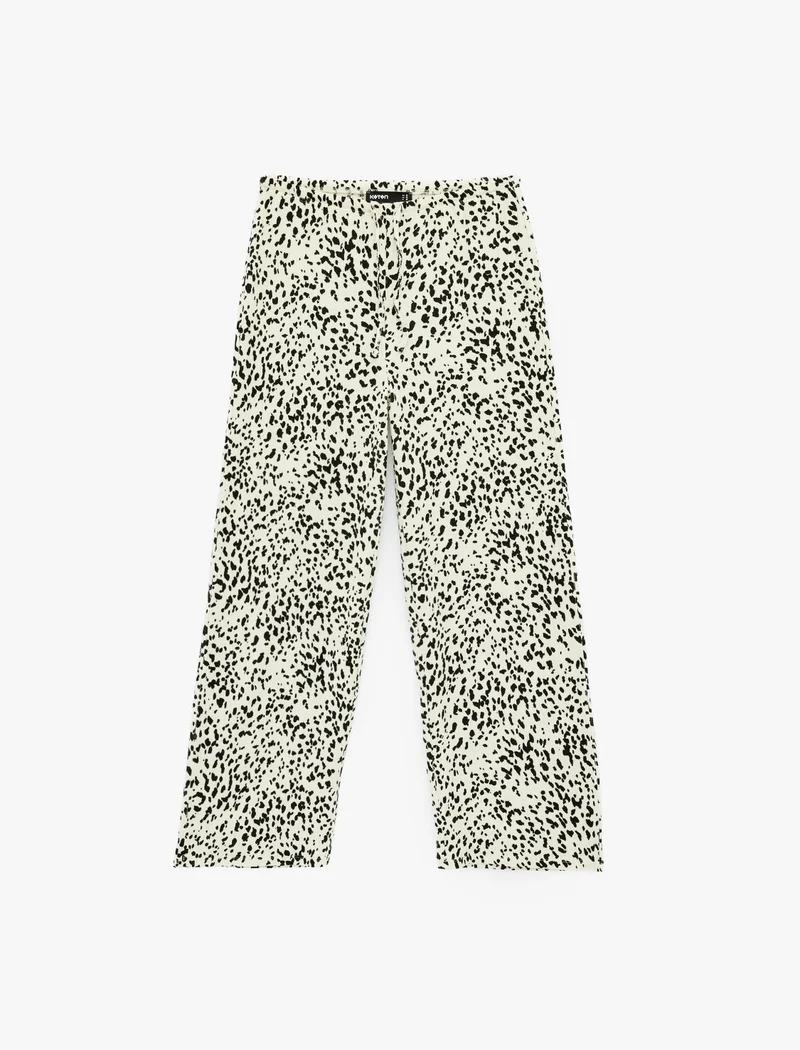 كوتون Wide Leg Pants