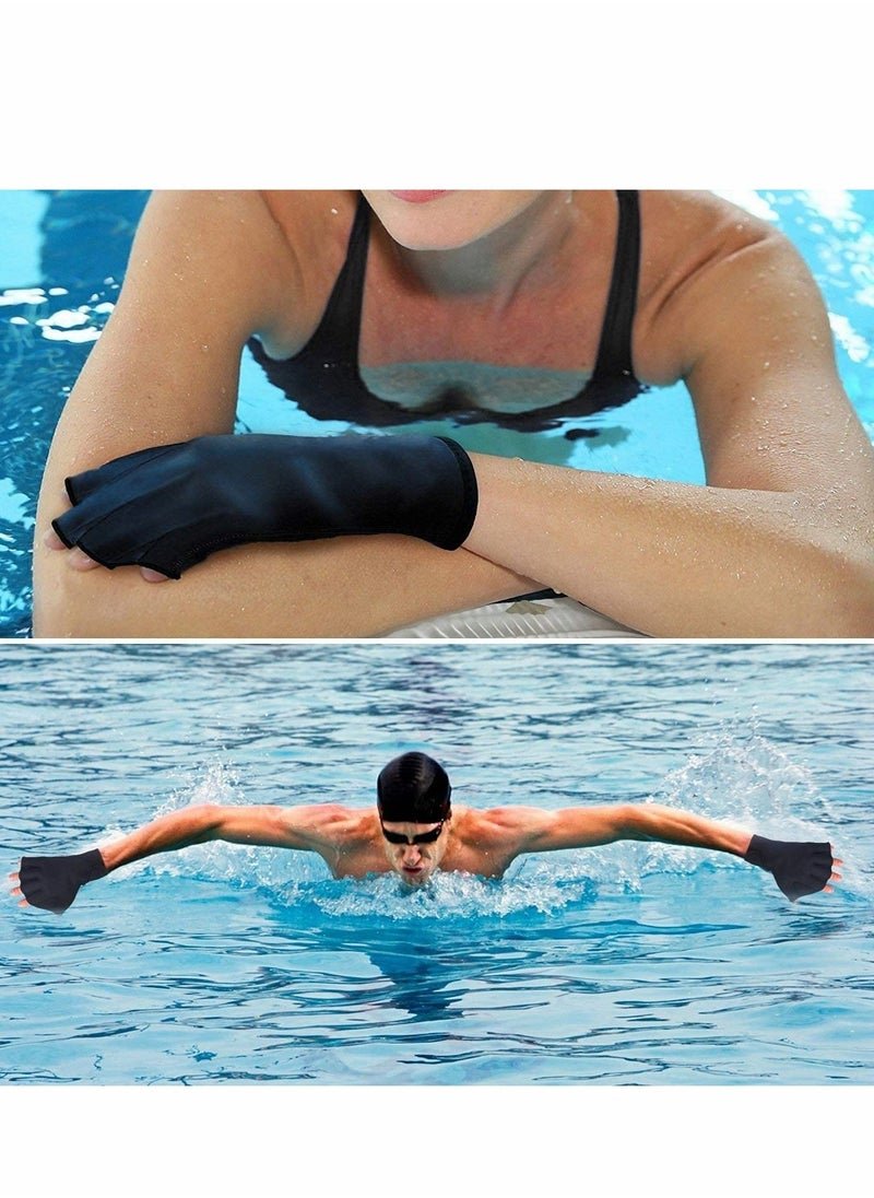 SYOSI Aquatic Gloves Help Upper Limb Resistance + Swimming Nose Clip (14 Packs, Multi-Color), With Waterproof Silicone Size Suitable For Men, Women And Adults  - Image 5