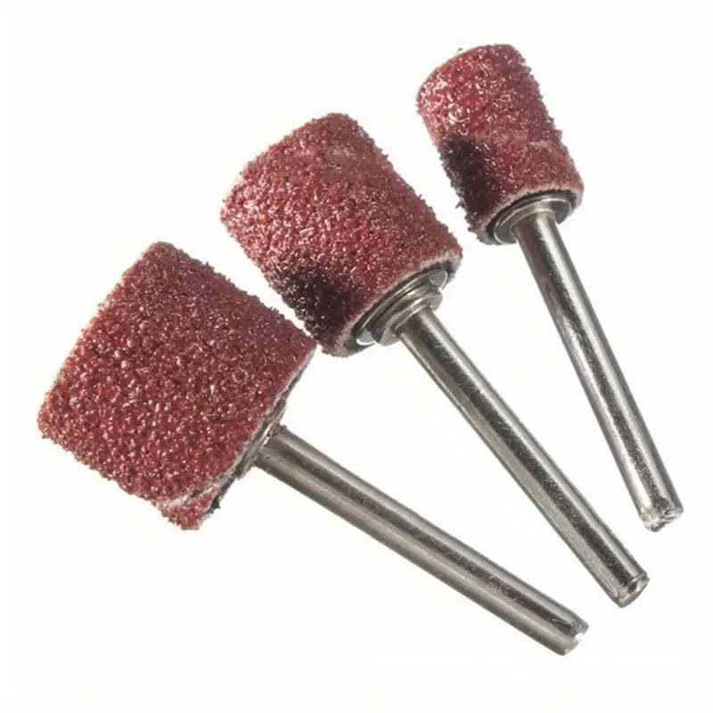 DIY Crafts DIY Crafts On Rotary Drill SProfessional Nail Art Sanding Ring Mounted Points for Dead Skin Removal Nail Surface Grinding and Nail Art Tool with Grinder Head Box Pack 100  - Image 2