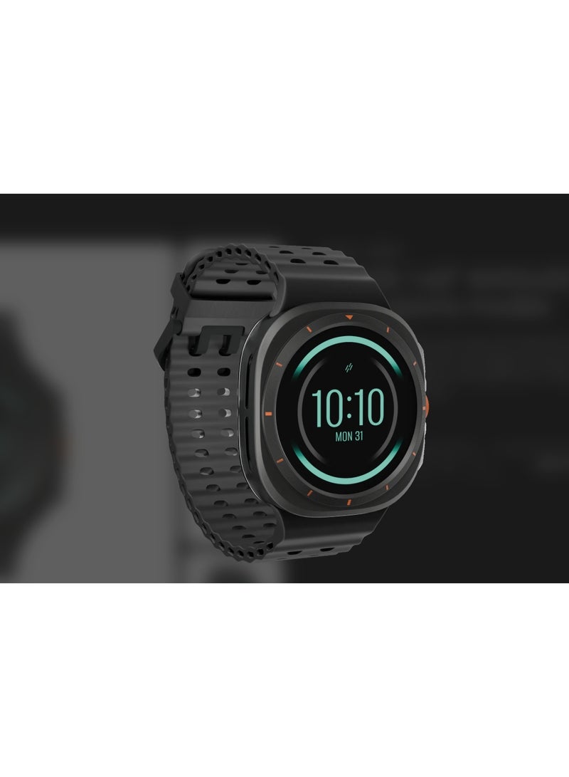 هيتز ساعة ذكية HEATZ HW25 بشاشة AMOLED بحجم 1.43 بوصة، أكثر من 100 وضع رياضي، مكالمات بلوتوث، مقاومة للماء 1ATM - Image 5