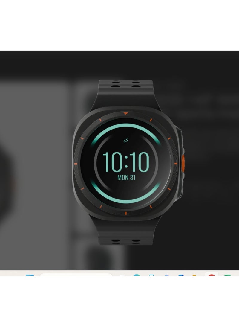 هيتز ساعة ذكية HEATZ HW25 بشاشة AMOLED بحجم 1.43 بوصة، أكثر من 100 وضع رياضي، مكالمات بلوتوث، مقاومة للماء 1ATM - Image 4