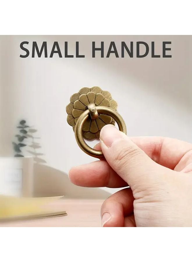 2pcs Vintage Copper Cabinet Knobs Bronze Black Finishes Easy Install Drawer Pulls - Image 5