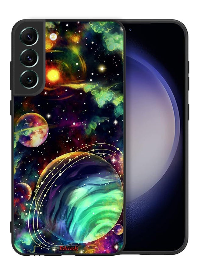 Tolwak Samsung Galaxy S21 FE 5G Protective Case Cover Planets - Image 2