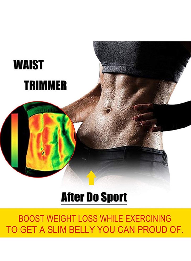 Generic Sweat Belt Bodybuilding Sports Belt Zipper Abdominal Belt Rubber Body Shaping Belt - Image 5