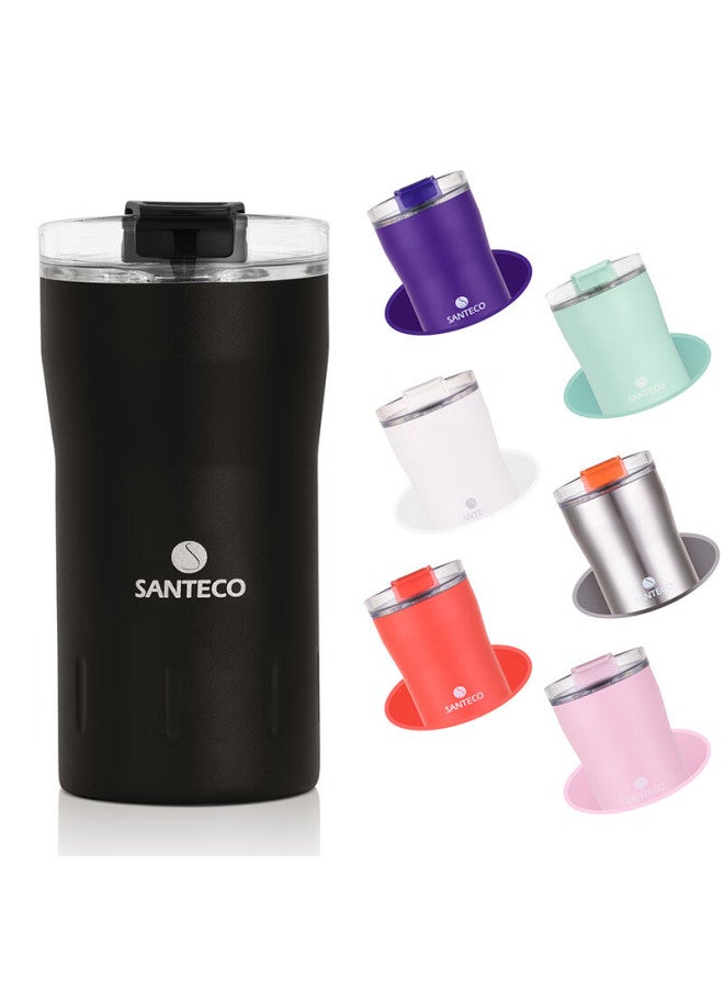 Santeco Insulated Mug, Stylish Water Cup For Students, Portable Coffee Cup With Long-lasting Heat Retention, Travel Cup For Soda, Mint Gree - Image 2