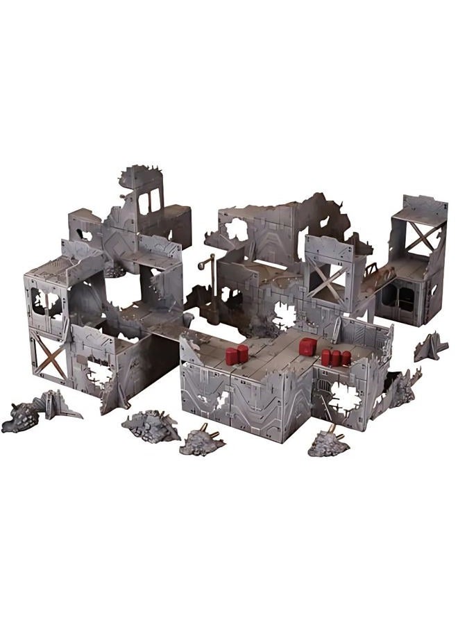 Mantic Games MGTC203 TerrainCrate Ruined City Modular Scenery, Brown - Image 3