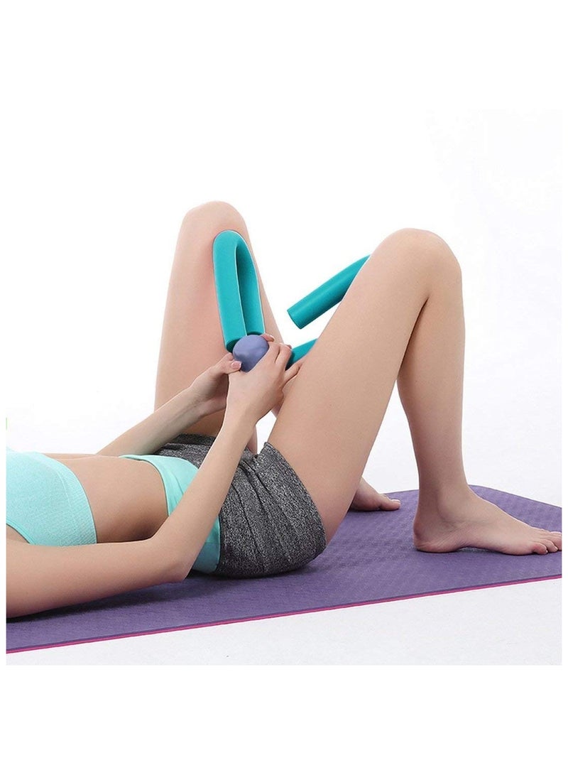 Generic Thigh Toner Muscle Fitness Exerciser for Chest/Arm/Leg/Thigh/Butt, Light Blue  - Image 4