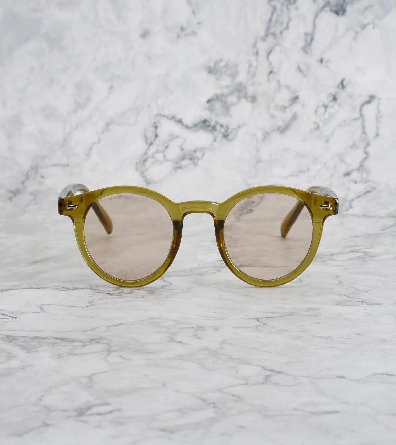  اكسبليست باوتس نظارات شمسية أنيقة للجنسين جيمس زيتوني - بني فاتح - Image 2