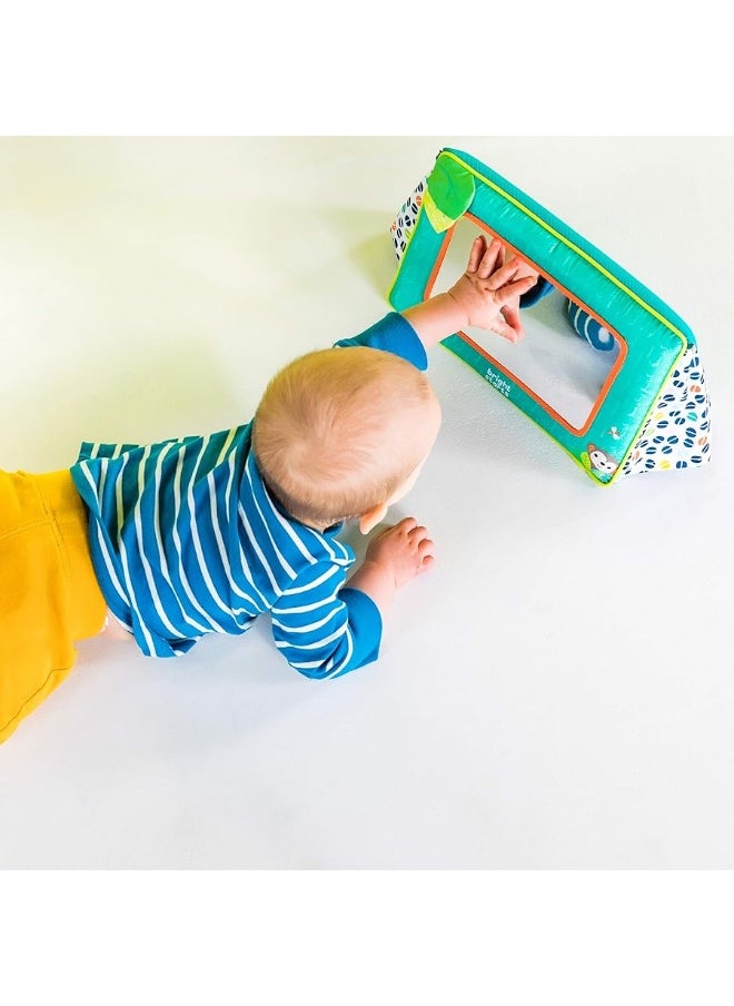 Bright Starts - Bright Starts Sit and See Safari Floor Mirror Tummy Time Activity Toy, Ages Newborn + - Image 1