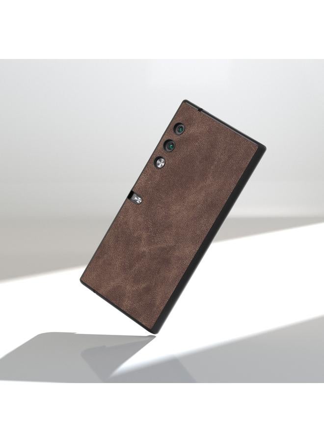 اس-توب جراب هاتف Honor V من الجلد الصناعي بحافة سوداء - Image 4