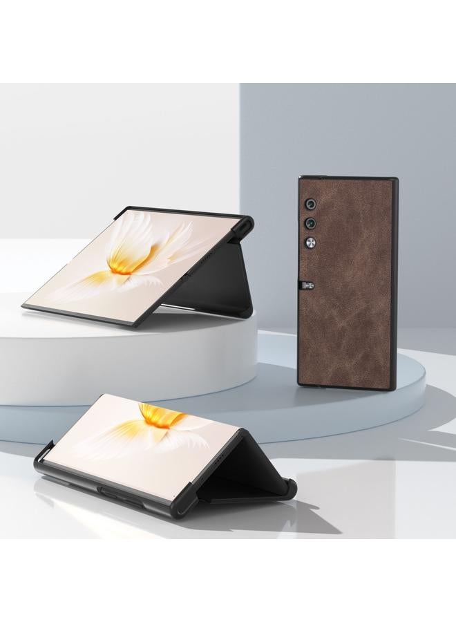 اس-توب جراب هاتف Honor V من الجلد الصناعي بحافة سوداء - Image 5