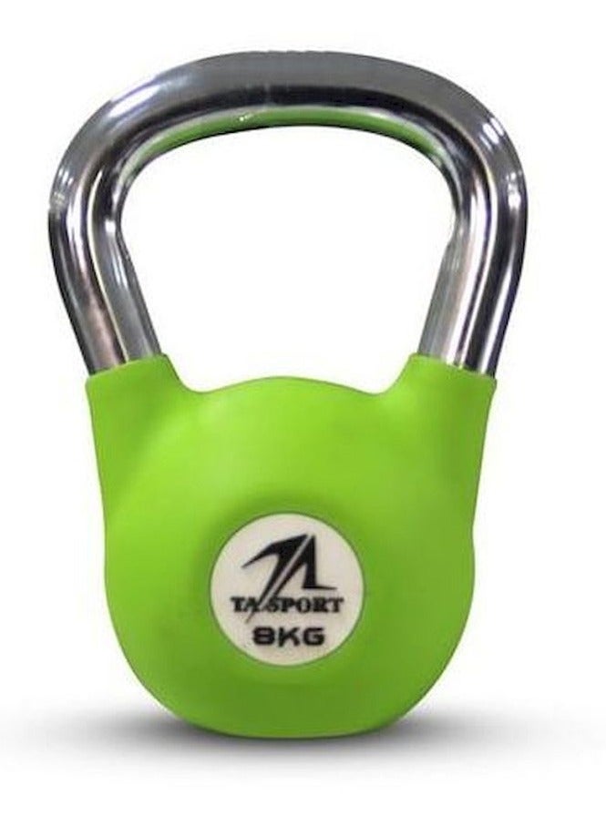 دمبل جرس مطاطي من تا سبورتس وزن 8 كجم