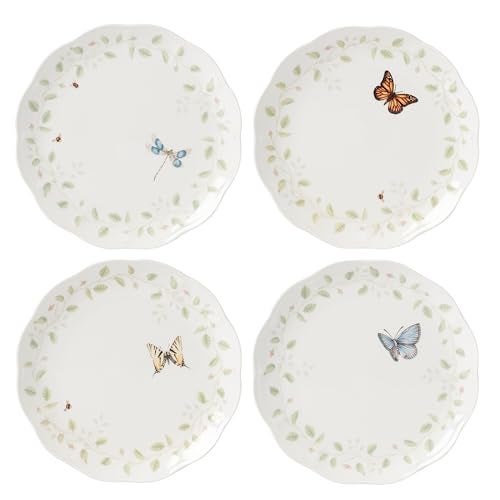 LENOX طقم أطباق عشاء من 4 قطع بتصميم فراشة ميدو من لينكس 894542 - Image 5