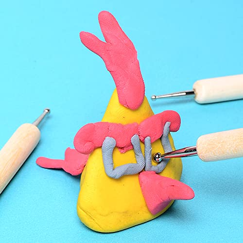 Pebipoo 31 Pcs Cake Decorating Tool Set, Fondant Tool, Polymer Clay Tool, Modeling Clay Sculpting Tools Kits for Pottery Sculpture - Image 4