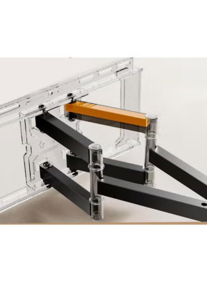 TV Wall Mount – Full Motion Bracket for 32–85" Screens – Heavy-Duty Dual Arms with Tilt, Swivel & Extension – Supports Up to 60 kg – HDMI 2.1 Cable Included - Image 3