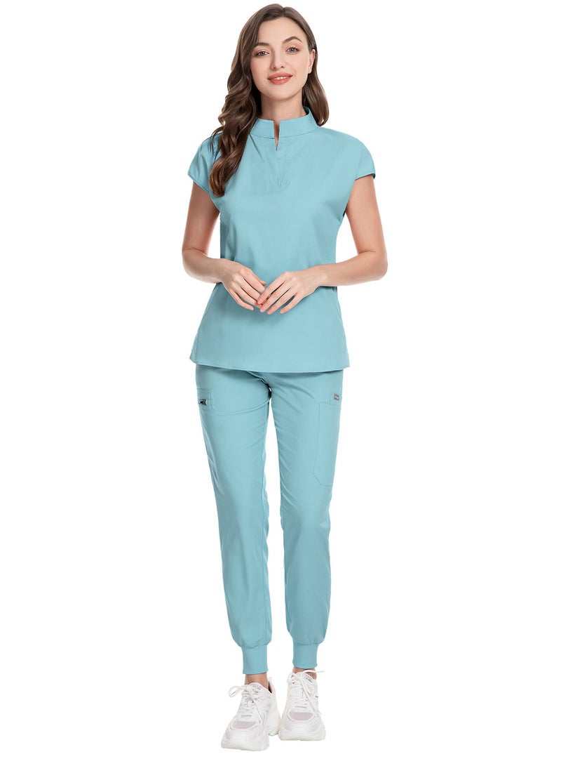 KUYING New Stand Up Collar Slim Fit And Slimming Temperament Split Style Work Uniform  - Image 1