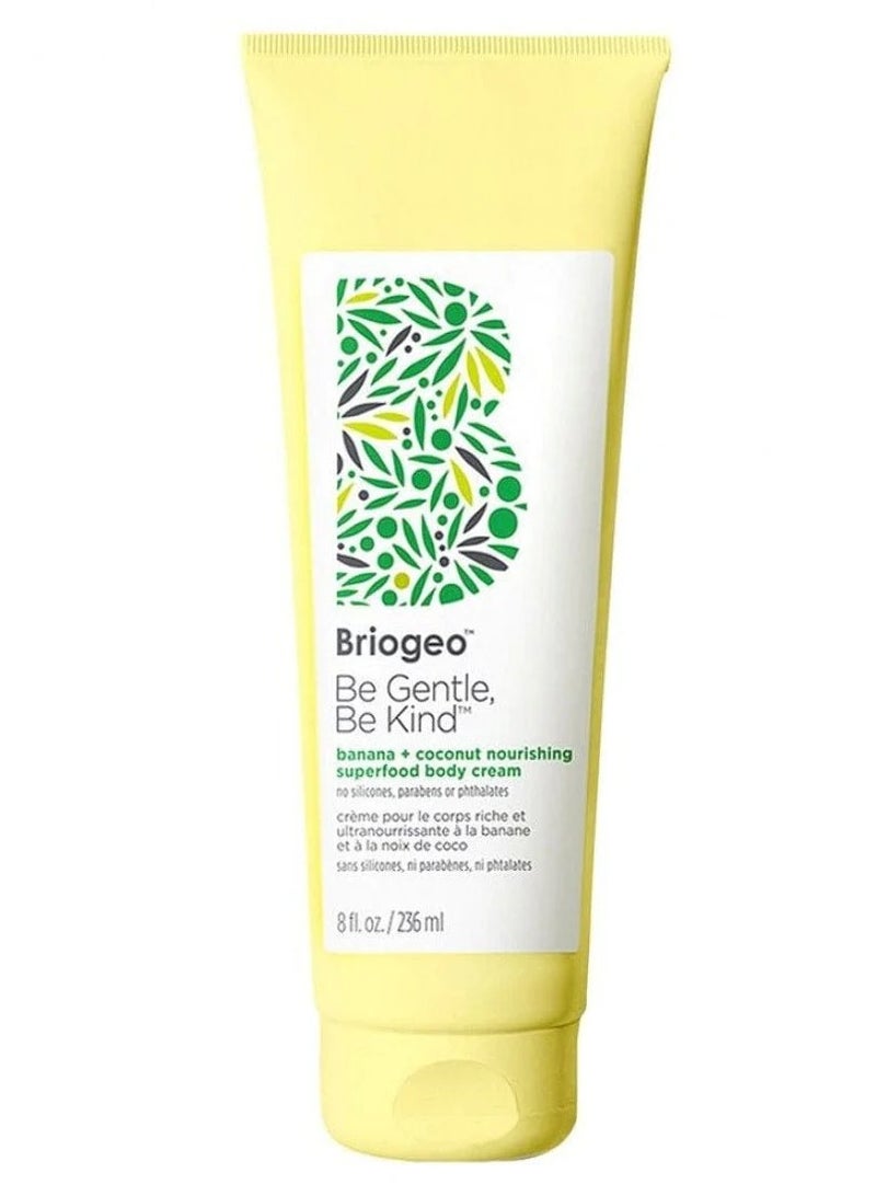 Briogeo كريم الجسم المغذي سوبر فود بالموز وجوز الهند، 236 مل