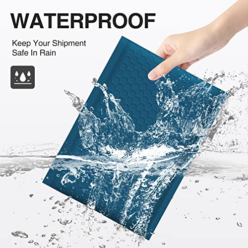 UCGOU Bubble Mailers 9.5x14.5 Inch Navy Blue 25 Pack Poly Padded Envelopes Large #4 Mailing Packages Opaque Packaging Postal Self Seal Adhesive Waterproof Boutique Shipping Bags for Clothes - Image 3
