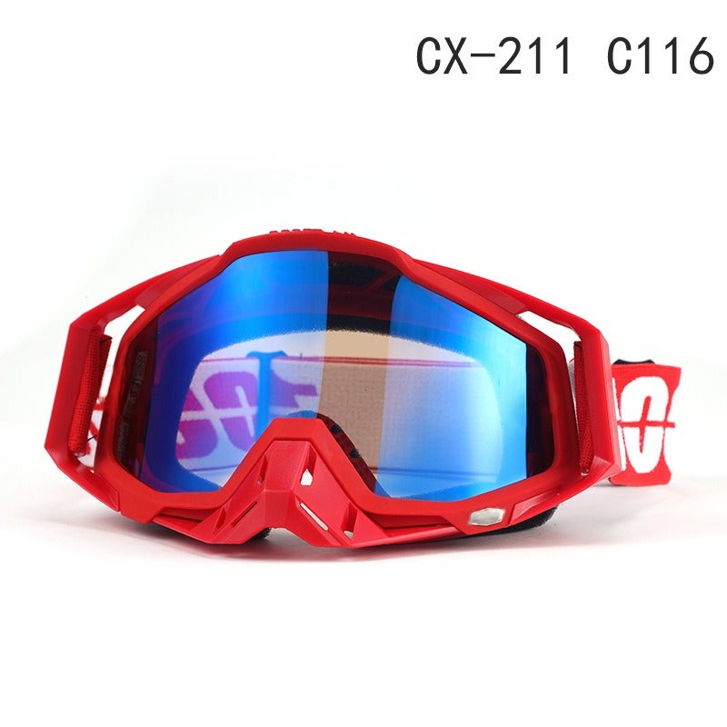 1nn u/n Cross-Border Motorcycle Goggles Ski Goggles 100% UV Protection Off-Road Windproof Glasses for Cycling and Downhill Riding - Image 1