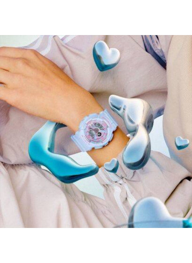 CASIO Baby_G Resin Analog+Digital Wrist Watch BA-110FH-2ADR - Image 2