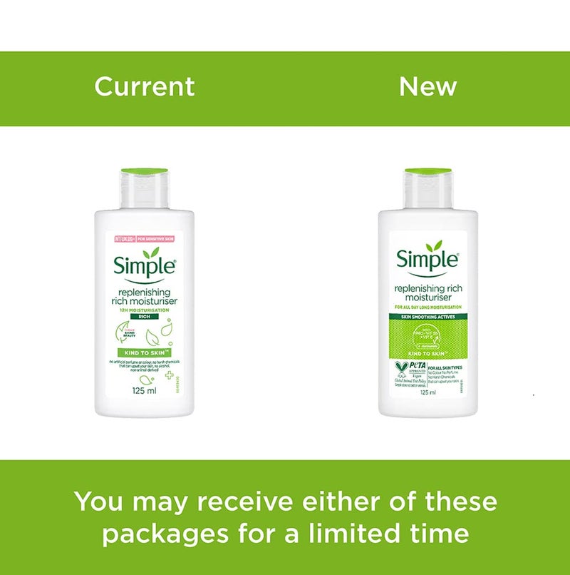 simple مرطب غني بسيط للتجديد، 125 مل - Image 3