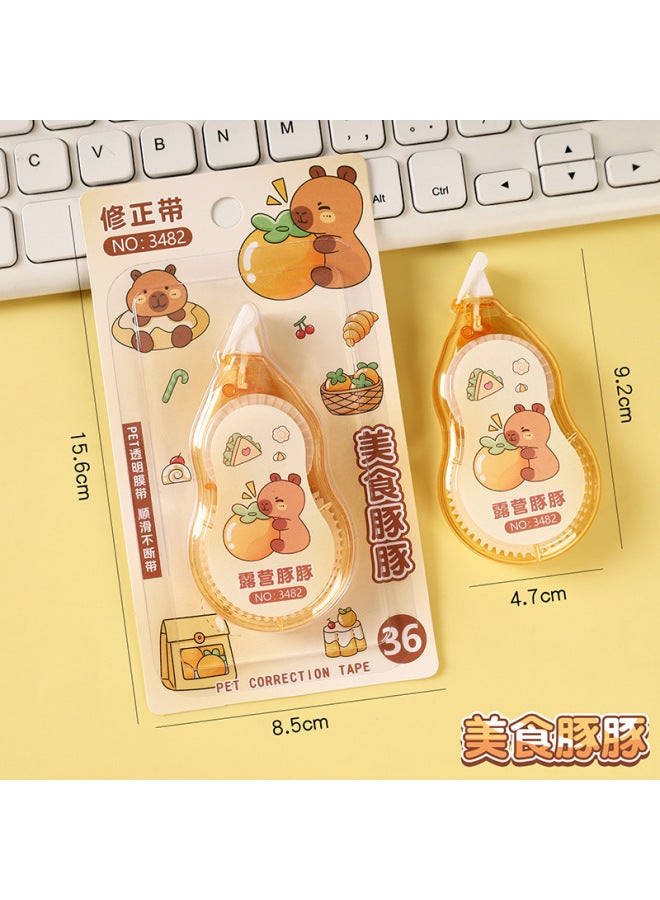 HELPS حزام تصحيح دولفين كرتوني إبداعي لطلاب المدارس الابتدائية، حزام مستمر، حزام تصحيح بسعة كبيرة لمكتب سلس - Image 1