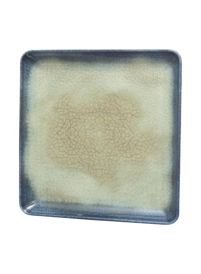 Kutahya Square Plate Island 19x19 CM Decorated - Image 2