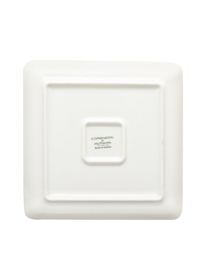 Kutahya Square Plate Island 19x19 CM Decorated - Image 3