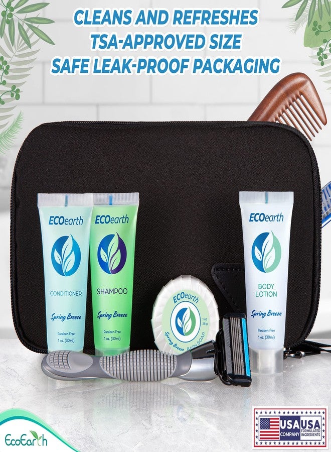 EcoEarth Hotel Soap Bars (Spring Breeze, 1 oz, 100 Pack), Travel Size Luxury Bulk Amenities Bar Soap, Small Individually Wrapped Round Soap, Mini Toiletries for Airbnb, Motel, Guest Bath - Image 5