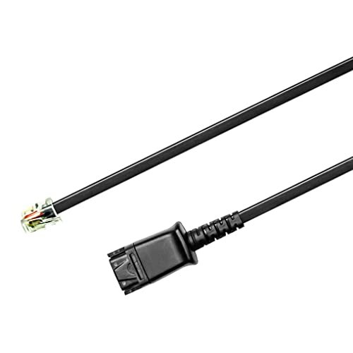 daily headset U10 Headset Adapter Cable Compatible Plantronics QD Quick Disconnect Headsets for Cisco Phone 68xx 78xx 88xx 89xx 99xx Series & Models 7960 7961 7962 7965 7970 7975 - Image 2
