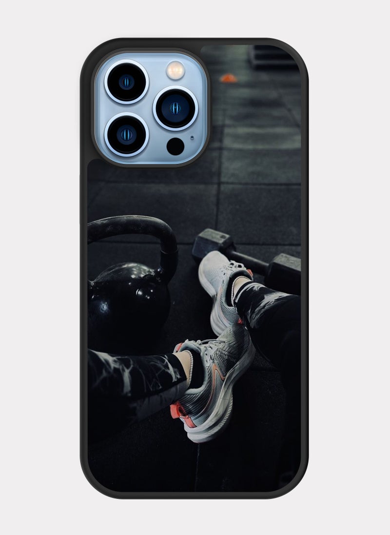 PXLAAT iPhone 13 Pro Max case cover Gym - Image 1