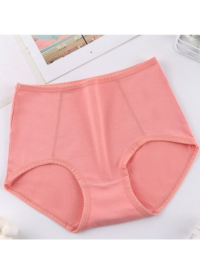 Loquat Women's Breathable Oversize High Waist Solid Color Briefs  - Image 1