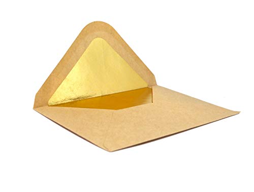 CHRIZ.Z Happy New Year Cards - 24 Pack Black Happy New Year NYE Greeting Cards in Matte Finish with Gold Foil Lettering - Includes 26 Gold Foil Embossed Kraft Envelopes - 4" x 6" Blank Inside - Image 3