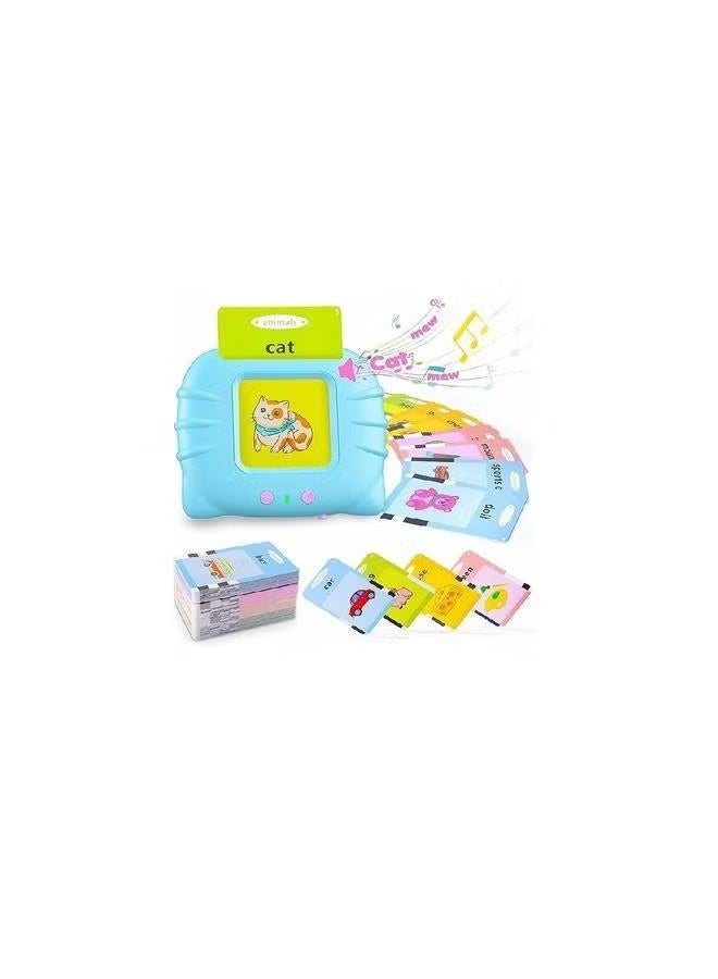 Interactive Educational Talking Flash Card Toy for Kids with 112 Double-Sided Sight Words - Image 1