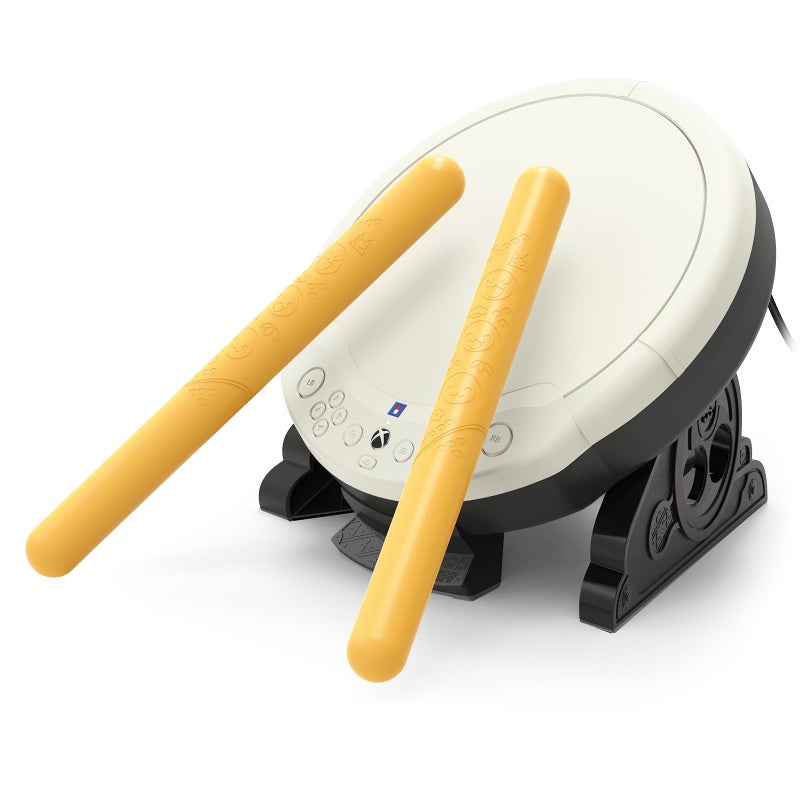 HORI Taiko No Tatsujin Drum Controller Designed for Xbox Series X|S and Windows 11/10 - Officially Licensed by Microsoft and Bandai Namco Entertainment - Image 3