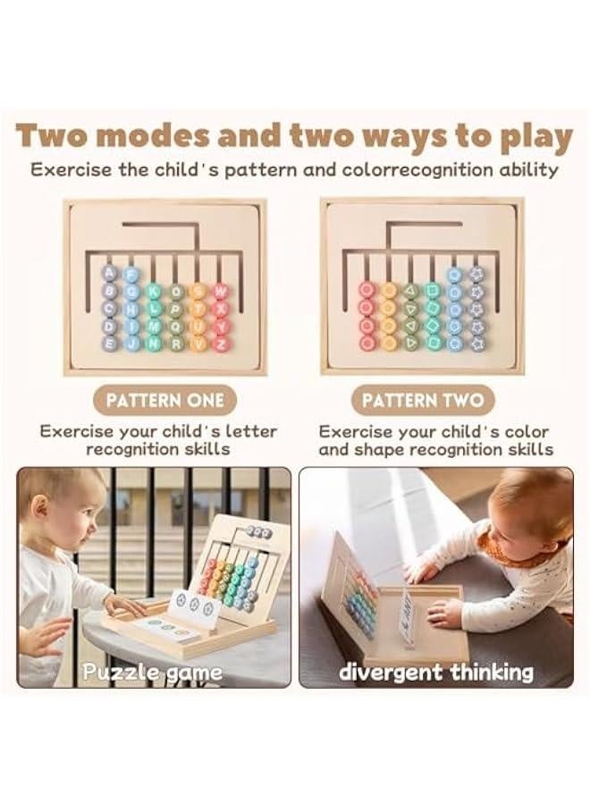 لوحة ألغاز أرقام مونتيسوري الخشبية - ألغاز شكل الأرقام والأحرف لتعليم الأطفال، ألغاز خشبية، ألعاب تعليمية ونشاط مبكر للأطفال الصغار، ألعاب تعليمية وتعليمية للأولاد والبنات - Image 3