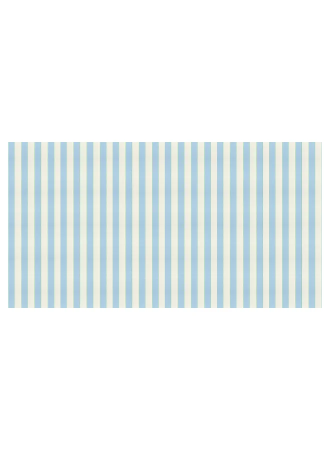 Meri Meri Pale Blue Stripe Tablecloth