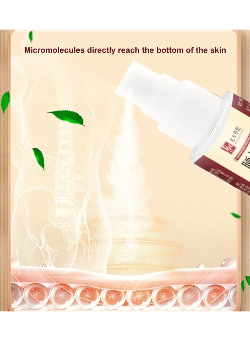 5-PACK Lumbar Spine Spray,  Back Pain Relief Products, Natural Herbal Joint Pain Relief Spray 35ml*5 - Image 3