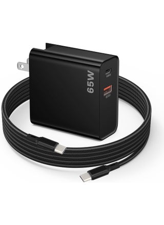 PD 65W USB C Fast Charger for DJI Neo Air 3S Mini 4K Mini 2 SE Avata 2 Mavic 3 Drones  Dual Port USB  Type C Wall Charger with C to C Charging Cable for DJI FPV Accessories 6ft Long - pzsku/Z6F6CFBEE88DBB57AAF28Z/45/1747233655/75f1ce07-d5be-4b4d-bbf4-80097517c1f1