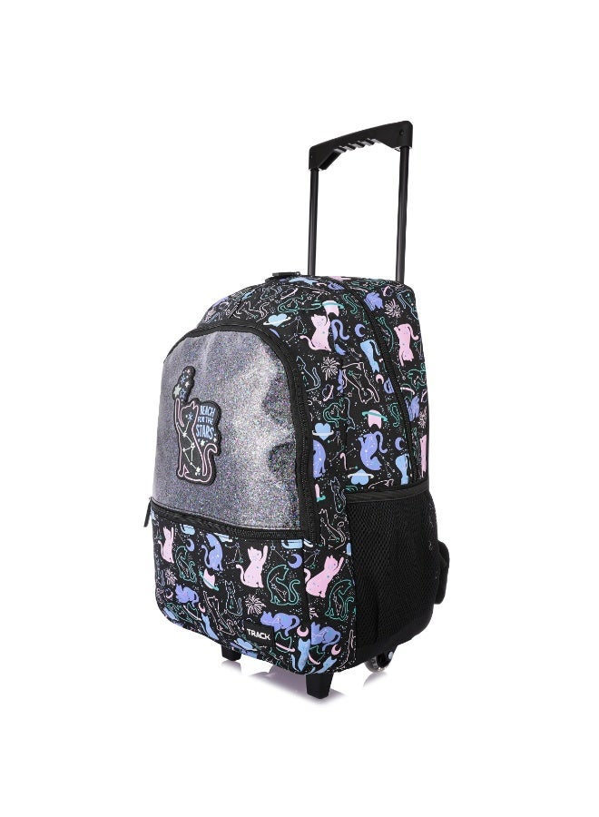 Track School Trolley Bag AS007-18 | 18 Inch Rolling School Backpack | Kids Trolley School Bag - Image 4
