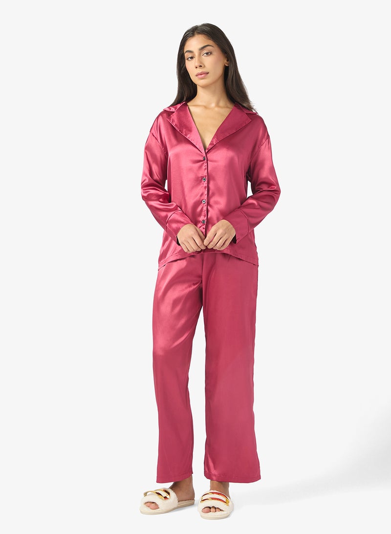 ELLA Satin Pyjama Set - Image 5