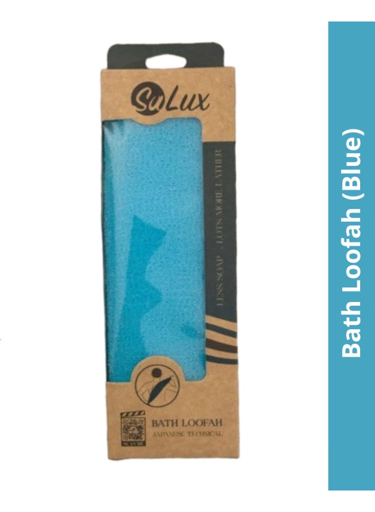 Salux Japanese Bath Loofah (SOFT) - Blue - Image 1