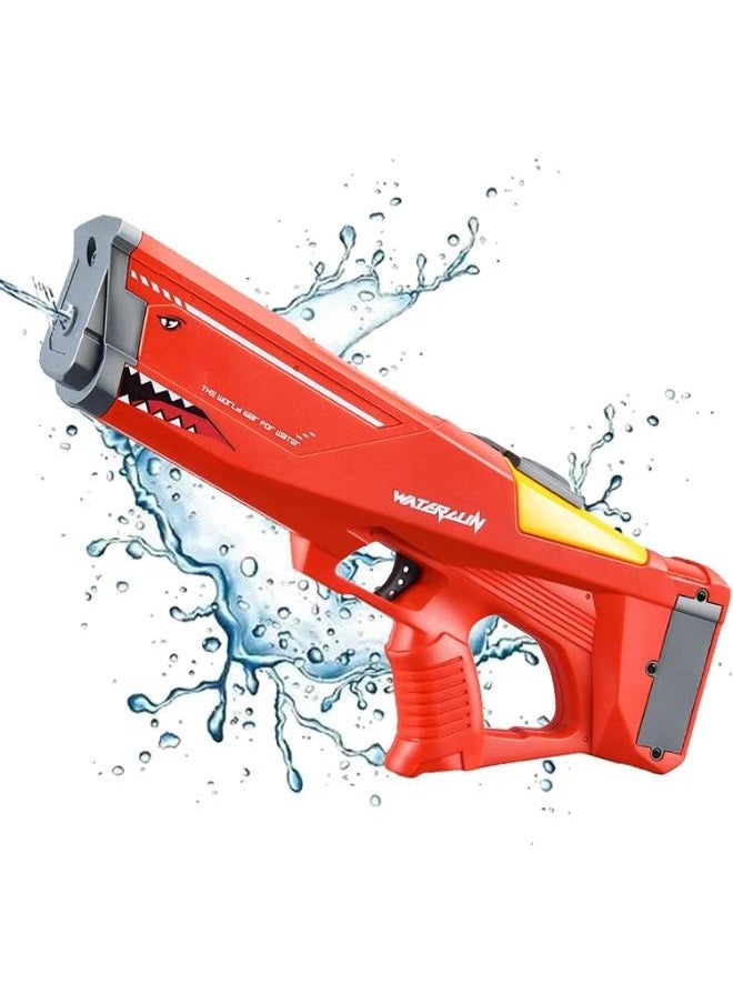 Executive LLC Electric Water Gun  Eco Friendly Non Toxic Water Gun with High Capacity  Premium Electric Squirt Gun Automatic Water Gun for Adults & Kids (Red)  - Image 1
