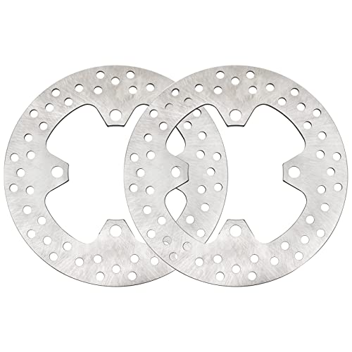 M MATI 2PCS Front Brake Rotor Disc for Kawasaki Prairie 360 650 700 Brute Force 650 750 KVF360/KVF650/KVF700/KVF750 41080-1513 41080-0585 - Image 1