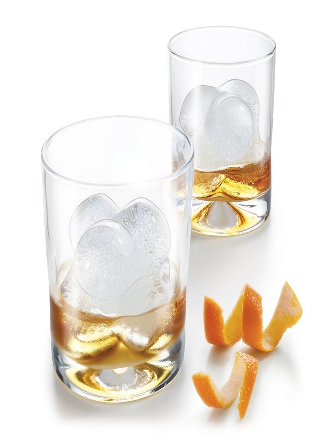 ZOKU Silicone Jack Ice Molds, Set of 2 Stackable Jack-Shaped Ice Molds, Keep Drinks Colder Longer with Less Dilution, Easy-Release, BPA and Phthalate-Free, Slate Blue - Image 2