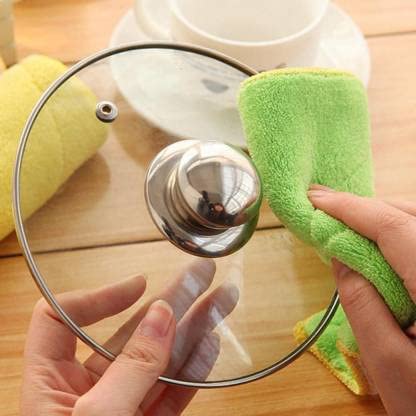 TECHNOVIBES Microfiber Cleaning Cloth - 350 GSM (Pack of 2) - Image 5