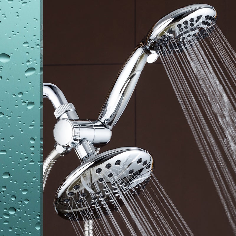 AquaDance High Pressure 6-inch / 6-Setting Premium Rain Shower Head by AquaDance for the Ultimate Shower Spa Experience! Officially Independently Tested to Meet Strict US Quality & Performance Standards! - Image 3