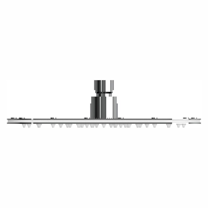AURIGA Rain Shower | 225mm x 225mm | Square Shape | | Single Flow | Easy Clean Silicon Nozzles | Stainless Steel 304 | Corrosion Resistant | Easy Installation | 100% openable | DZ225 - Image 3